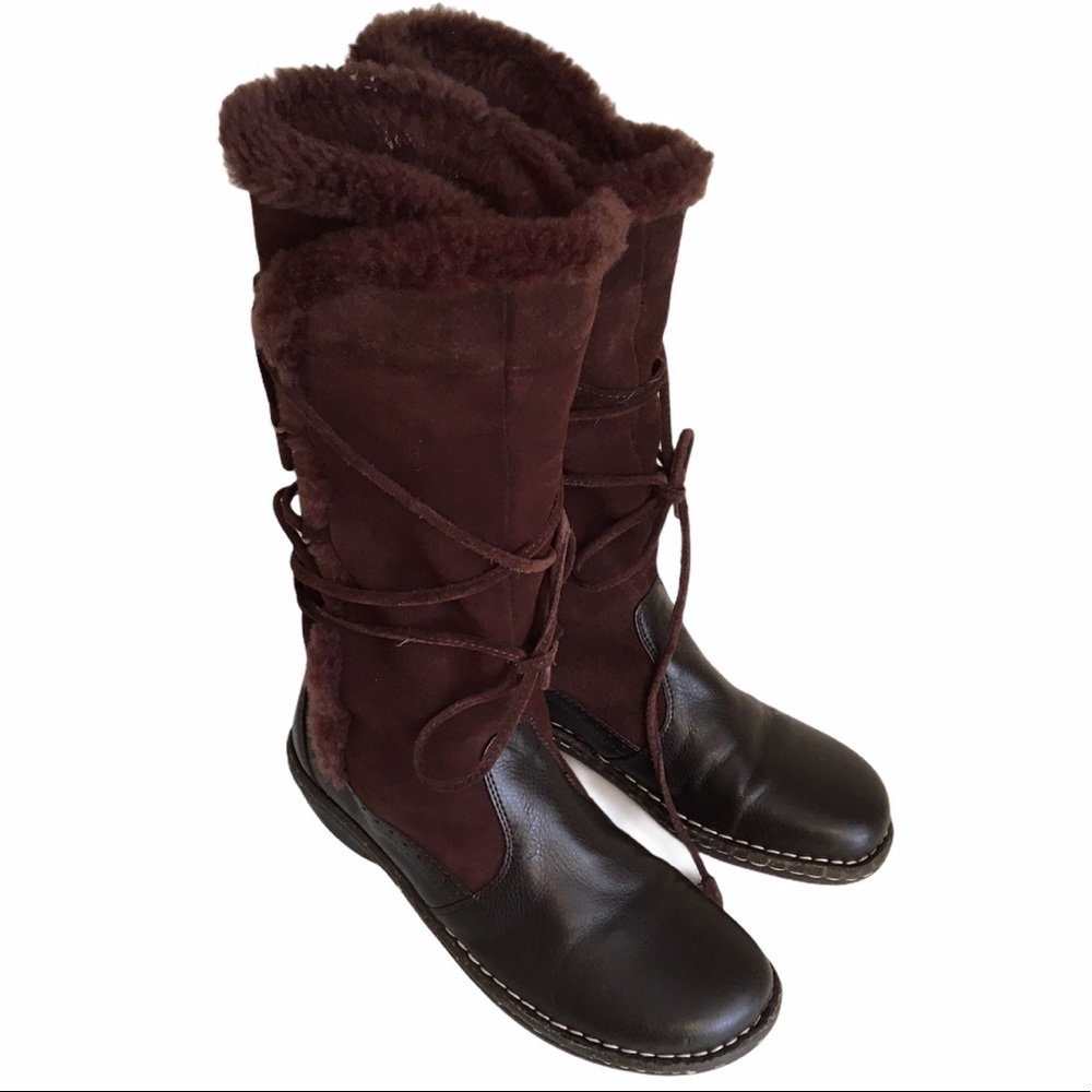 Zodiac "Sadie" Lace Up Winter Boots 8